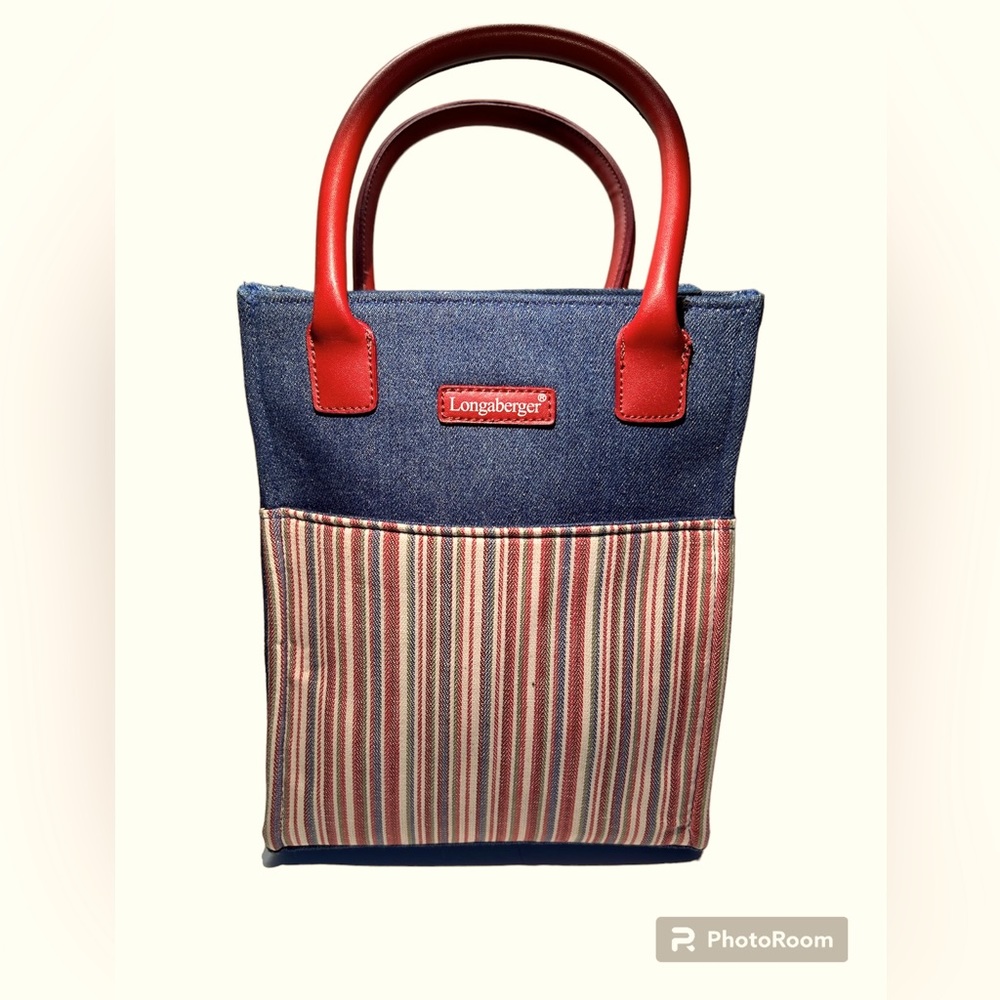 Longaberger Denim Mini Bag